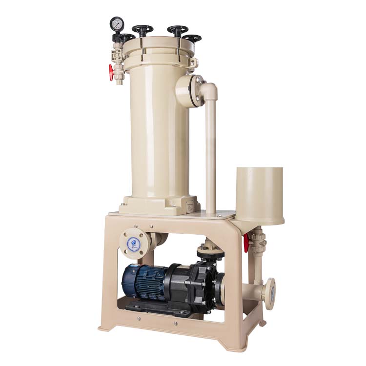 電鍍過濾機開機前的注意事項